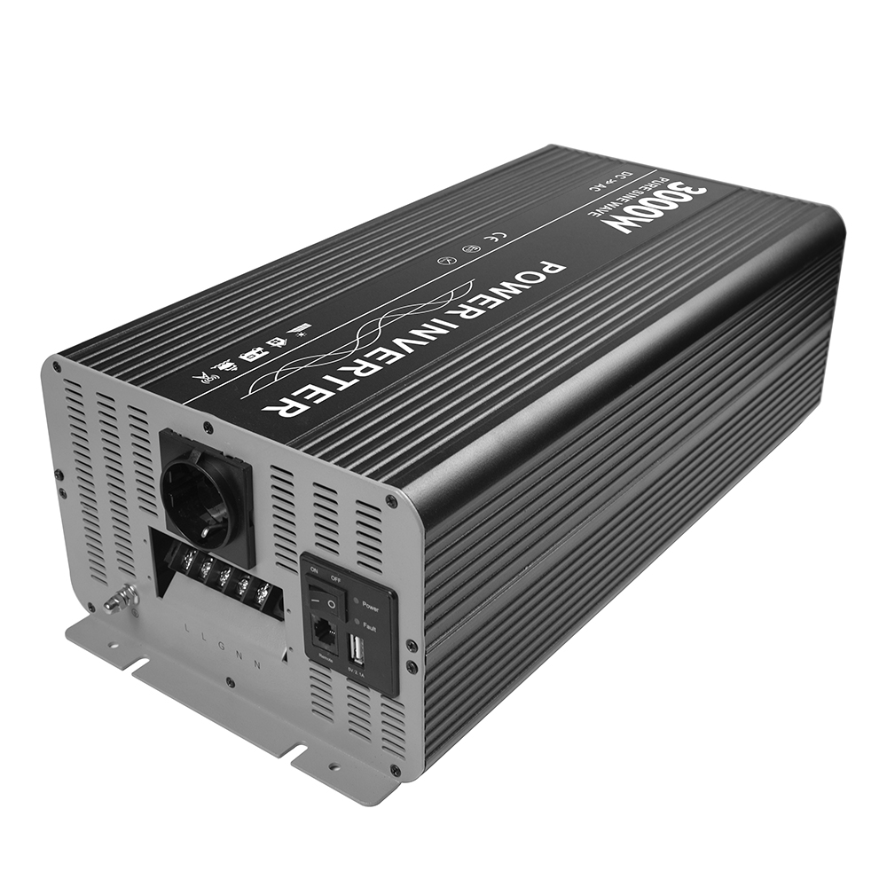 3000W DC to AC 220V 50Hz Power Converter Pure Sine Wave Inverter for DC System
