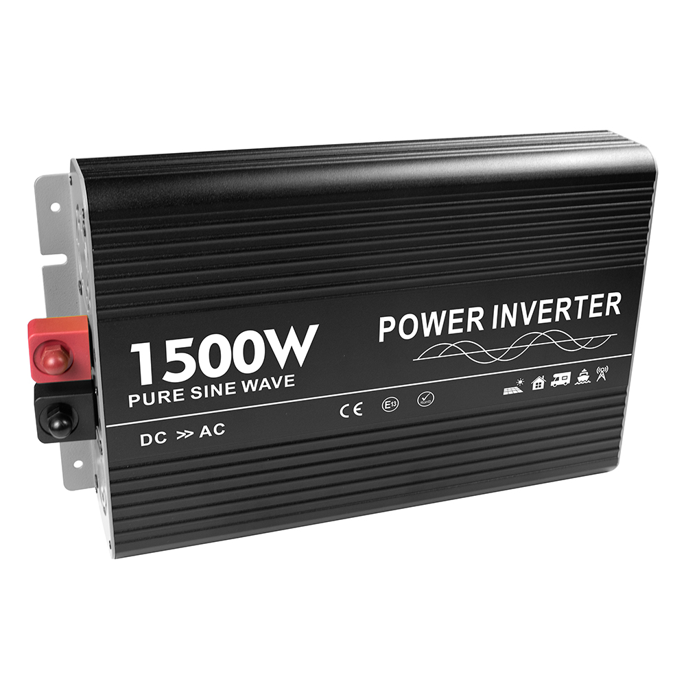12V Diy Battery System Pure Sine Wave Inverter 12V 24V 48V 1500W DC to AC 220V 50Hz with Multiple protection