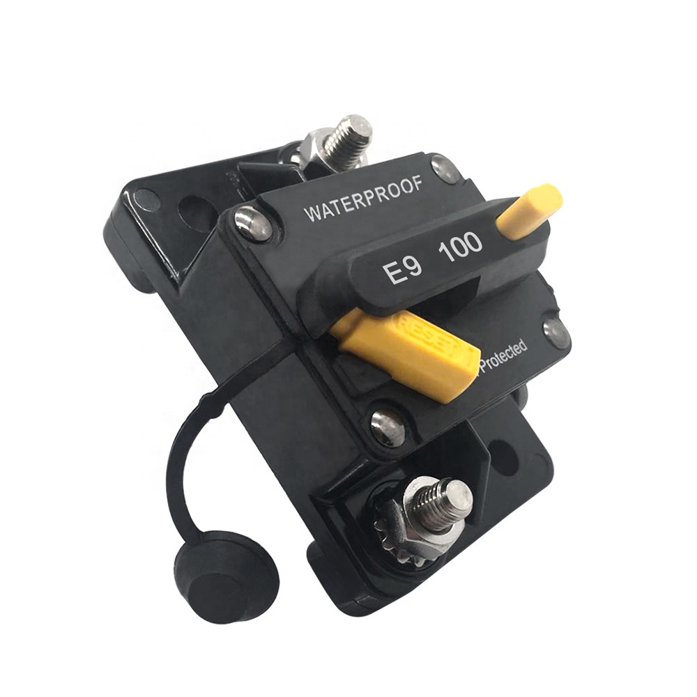 Wholesale Marine Motorhome DC 100A Manual Reset Waterproof Circuit Breaker