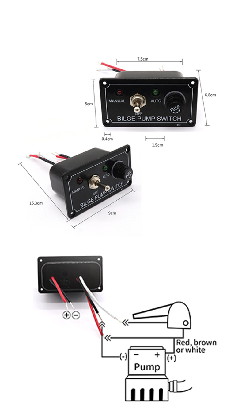 Bilge Pump Switch Panel (7)