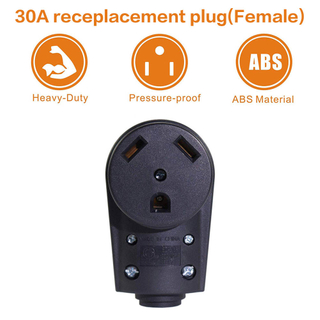Wholeasale 30A RV Female Electrical Plug Adapter Power Socket With Handle