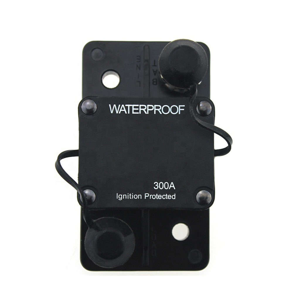 Wholesale High-Amp DC 300A Auto Reset Waterproof Circuit Breaker for Battery Protection