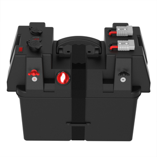 Custom Design Black Empty Battery Box for 12v Battery