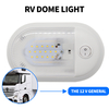  Wholesale 12V Led RV Interior Ceiling Oval Light with on-off Rocker Switch