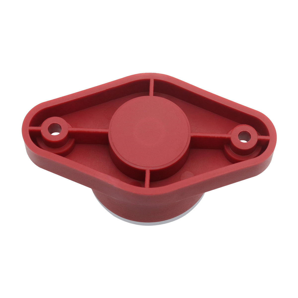 Amomd 8-Way Red Copper round Busbar with Nylon Cover 180A Rated