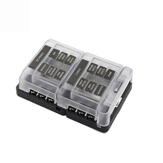 Wholesale 12-way Combine ATC Blade Fuse Box(Screw fixed and quick connected)