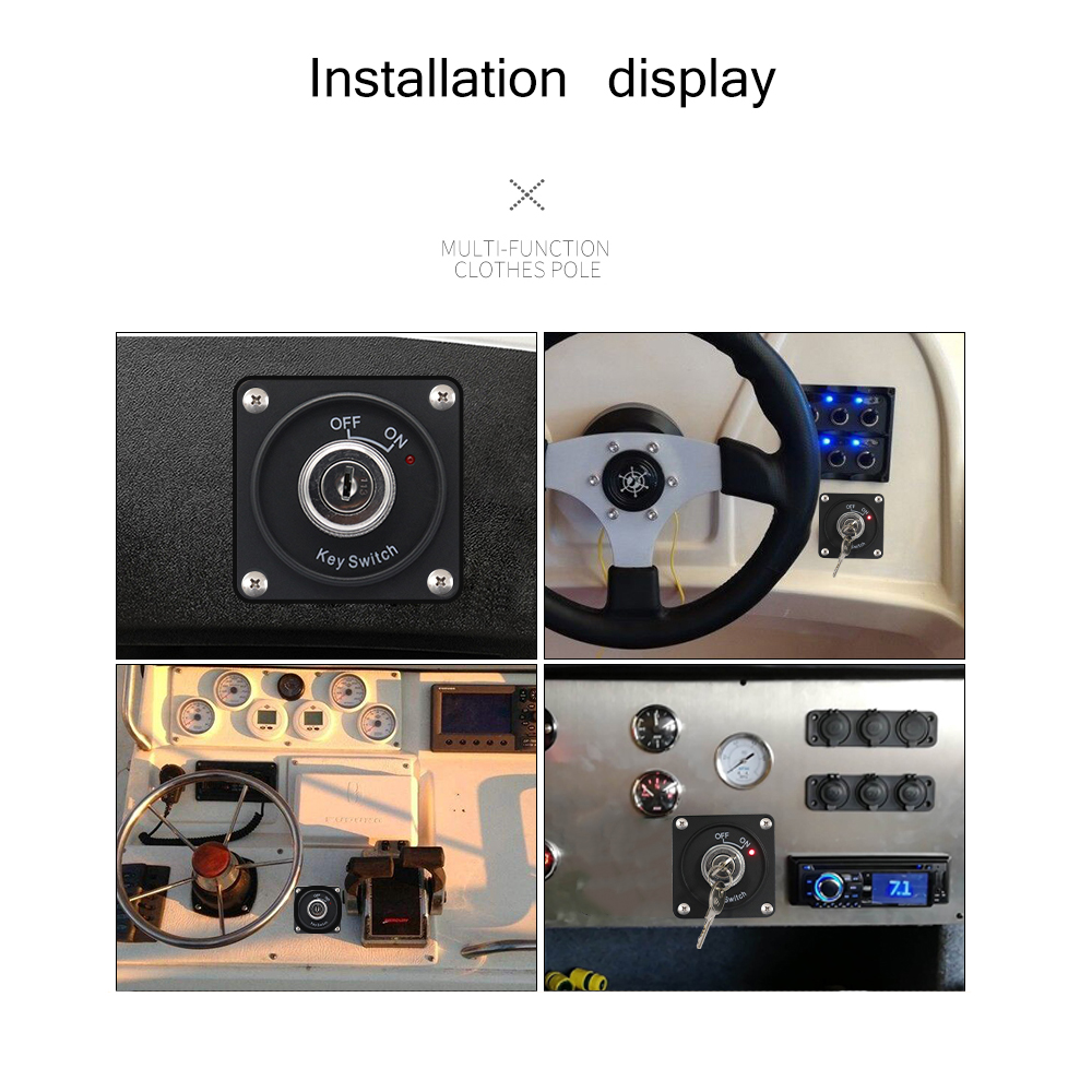 Wholesale Key Rotary Start Preheating Switch Panel Function ON-OFF