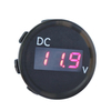 Amomd Mini Thin Marine Auto Digital Voltage Meter IP67 DC 24V Waterproof with LED Display Digital Only