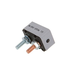  Wholesale 5-50A Dual Studs Short-stop Manual Reset Plastic Case Circuit Breaker