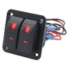 Wholesale 2 Gang 12V Rocker Switch Panel with Led Carling Style Rocker Switch