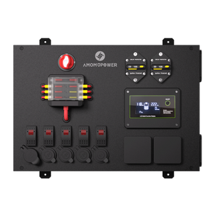 Custom 12V System Power Distribution Control Box with 1000W Inverter