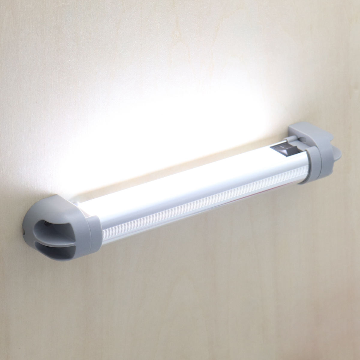 Amomd 34cm Car and Marine LED Interior Light Bar with Rocker Switch RV Lighting Systems for Boats and Recreational Vehicles