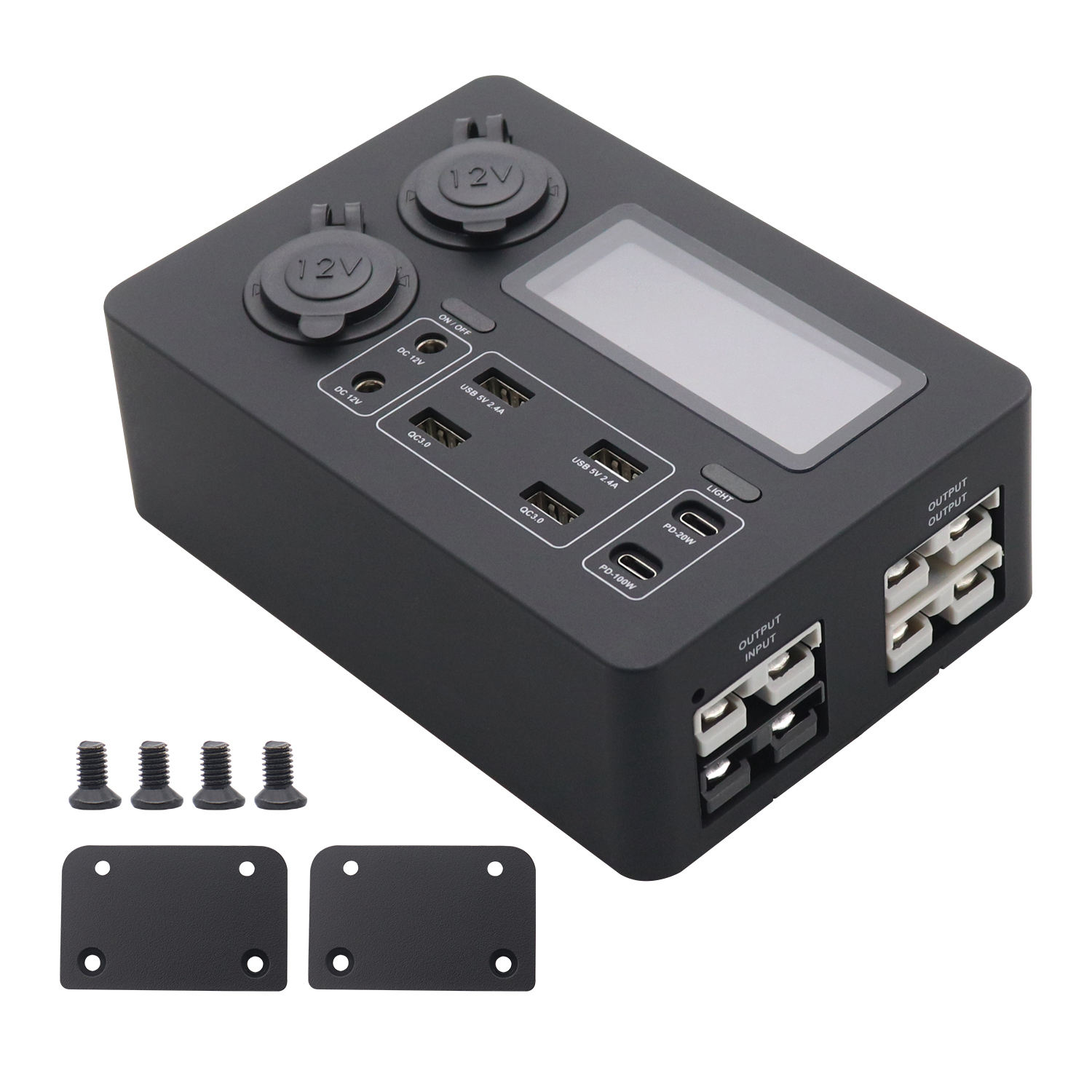 Motorhome Caravan Trailer RV Canopy Mini Power Outlet Control Box Power Up 13 Devices for Australia and South Africa Markets