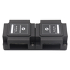  Wholesale Amomd 600A Positive and Negative Busbar Black 2*2 M10 Studs