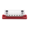 Wholesale Marine RV 100A 6-way Screwfixed Red Tin-plated Copper Busbar with PBT Dustproof Cover