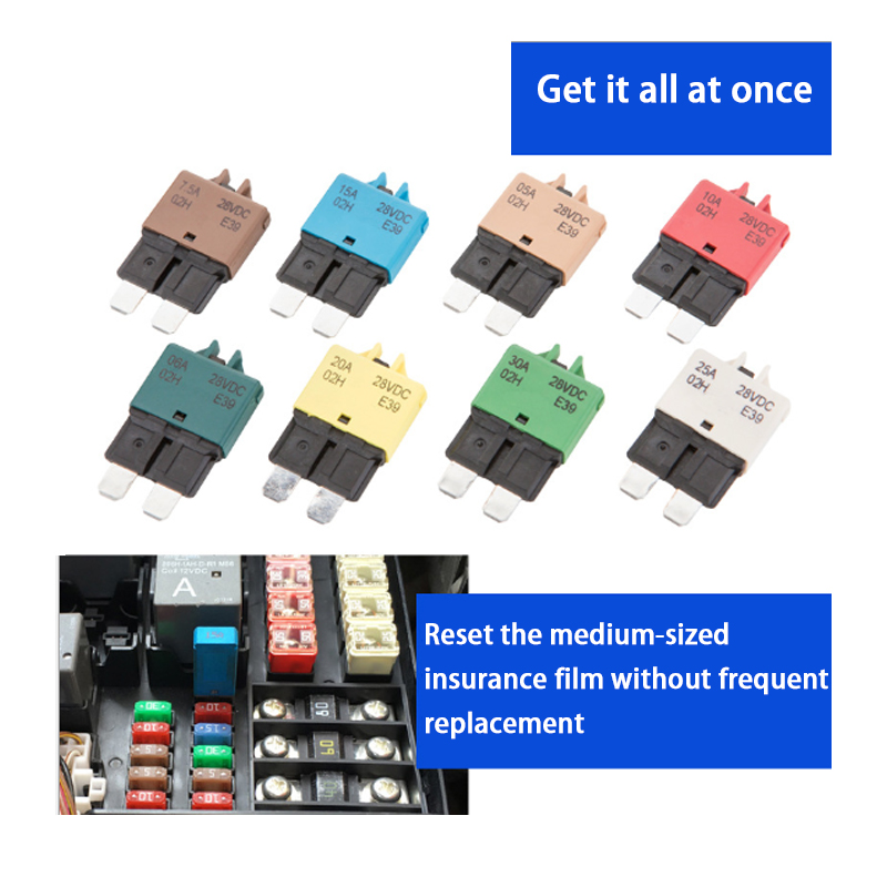 Wholesale 5-30A Resettable ATC Blade Fuse Thermal Circuit Breaker