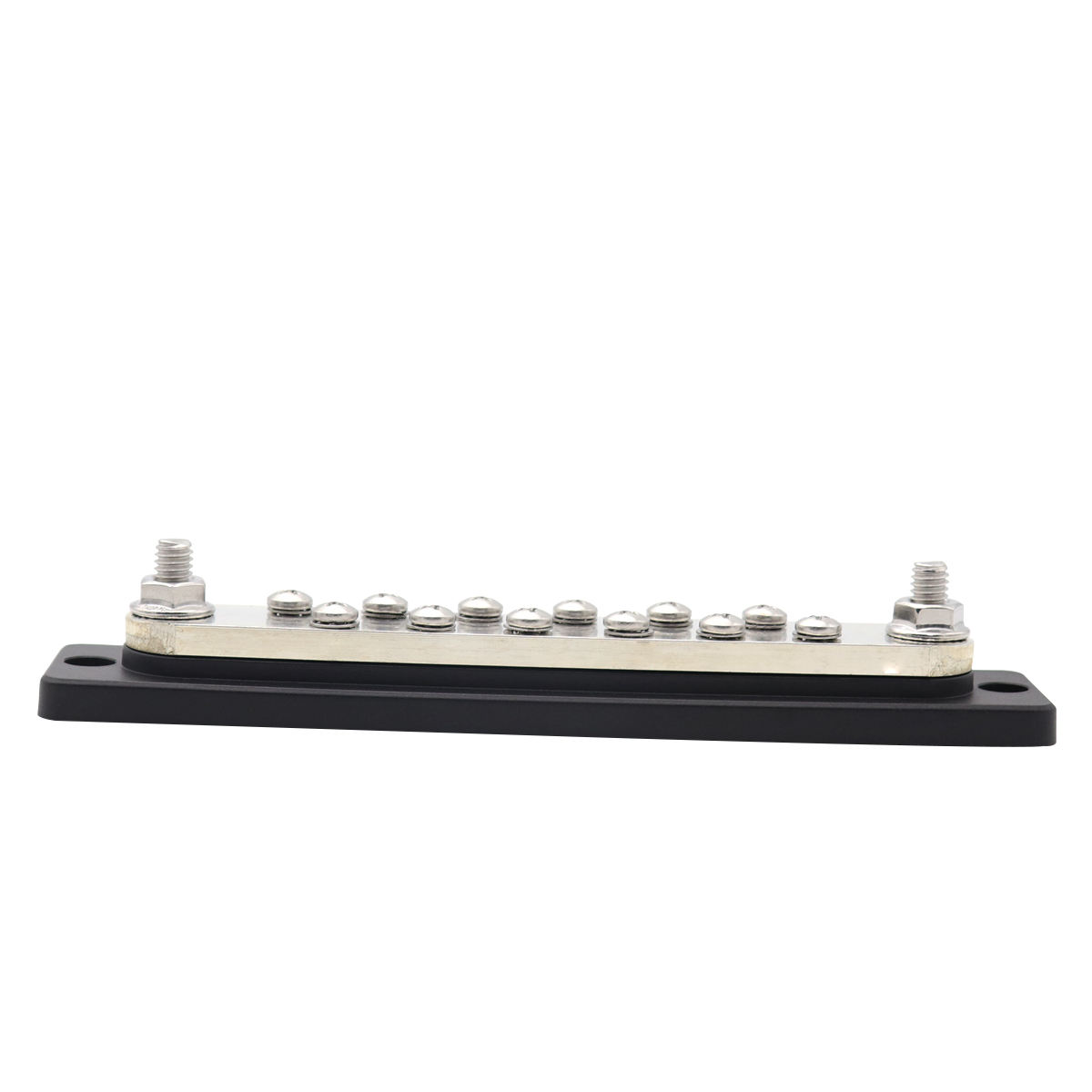 Wholesale 70 SKU Steel Bus Bar Amond 12 Way M6 Stud Terminal 250A 48V DC Copper BusBar for Car RV Marine Solar