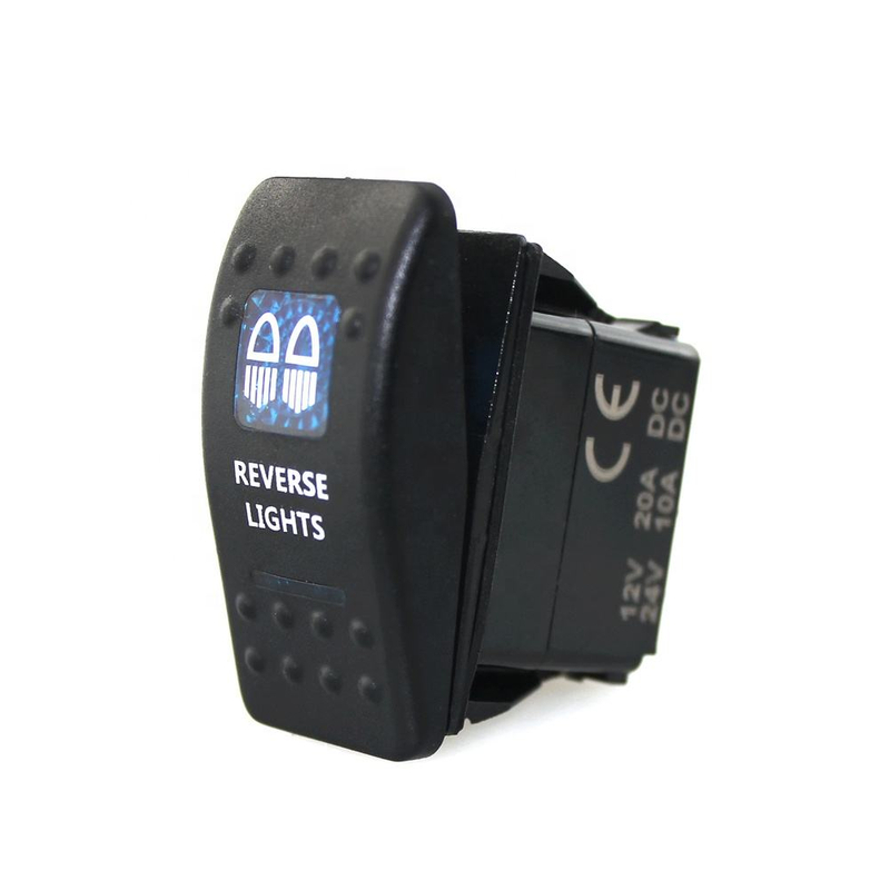Screen Rocker Switch 12V/24V DC 5-Pin Waterproof Rocker Switch Custom Screen Printing ...