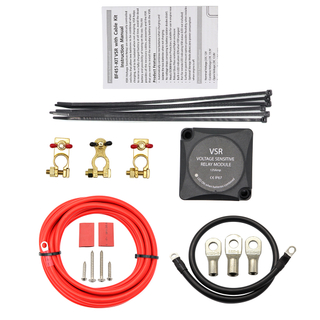  Wholesale 12v VSR with Cable Kit for Double Battery System Diy Refit
